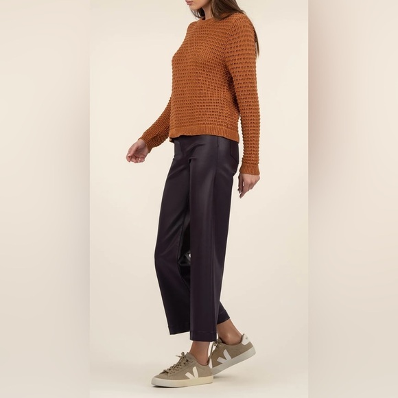 KUT From The Cloth Cosmo Crochet Sweater Cinnamon Size XL - Picture 4 of 15